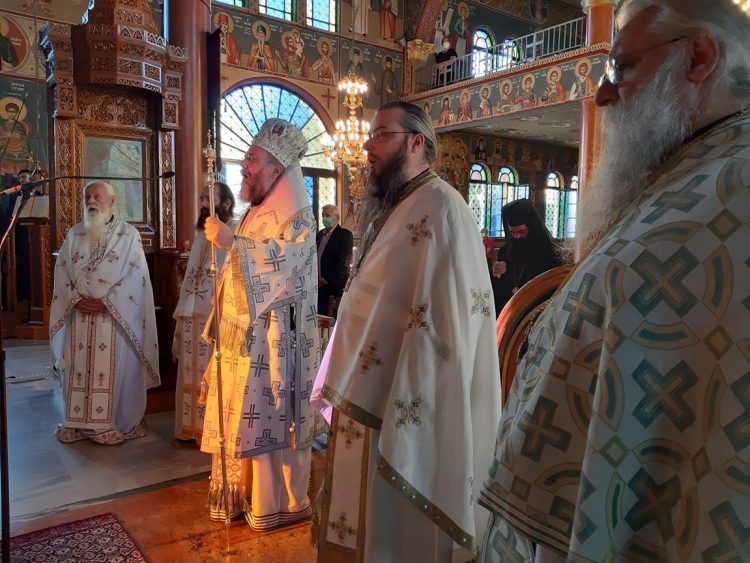 Η εορτή του Αγίου Κοσμά του Αιτωλού στον ομώνυμο Ιερό Ναό των Τρικάλων