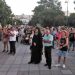 Συγκέντρωση διαμαρτυρίας των αρνητών του εμβολίου στα Τρίκαλα
