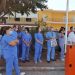 Κινητοποίηση κατά της υποχρεωτικότητας του εμβολιασμού πραγματοποίησαν οι εργαζόμενοι του Νοσοκομείου Τρικάλων  
