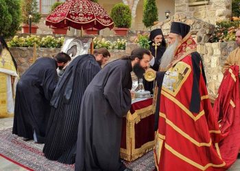 Με τη δέουσα μεγαλοπρέπεια πανηγύρισε η αετοφωλιά του Μεγάλου Μετεώρου