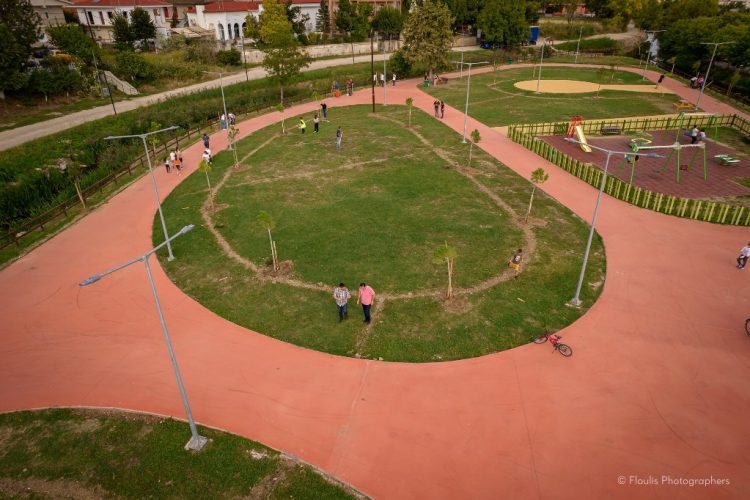 150 δέντρα πρασινίζουν το «νησάκι» του Αγιαμονιώτη