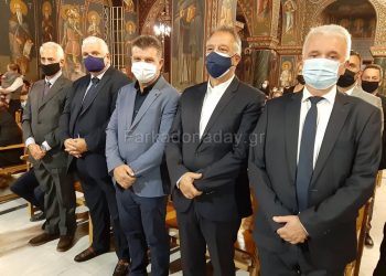 Ήταν όλοι εκεί… να τιμήσουν τον Άγιο
