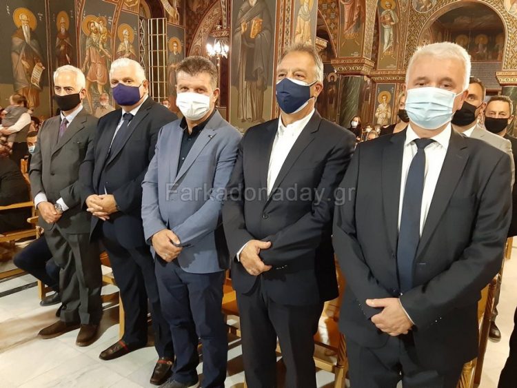 Ήταν όλοι εκεί… να τιμήσουν τον Άγιο