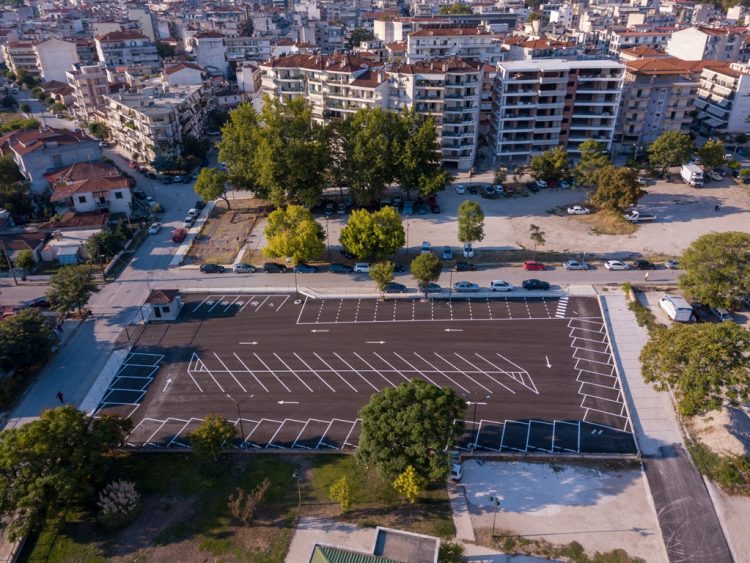 80 θέσεις δωρεάν στάθμευσης στο αναμορφωμένο πάρκινγκ περιοχής ΔΕΗ