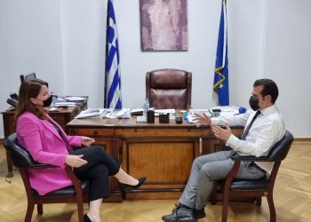 Επί τάπητος τα θέματα του Νοσοκομείου Τρικάλων στη συνάντηση της Παπακώστα με τον Υπουργό Υγείας