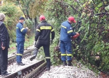 Τρίκαλα: Πτώση δένδρου εγκλώβισε 100 τουρίστες σε τρένο για την Καλαμπάκα!