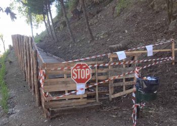 Κλειστός λόγω έργων ο περιπατητικός διάδρομος του Φρουρίου