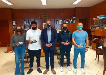 Σταθερά στο πλευρό των αθλητών μας o Αντιπεριφερειάρχης Τρικάλων Χρήστος Μιχαλάκη