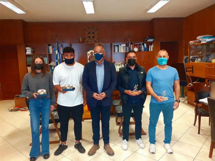 Σταθερά στο πλευρό των αθλητών μας o Αντιπεριφερειάρχης Τρικάλων Χρήστος Μιχαλάκη