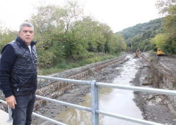 Αυτοψία Αγοραστού στα αντιπλημμυρικά έργα