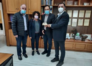 Με τον σύλλογο Ιεροψαλτών Τρικάλων συναντήθηκε ο Δήμαρχος Τρικκαίων