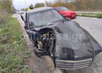 Τραγωδία έξω από τη Λάρισα: Νεκρός άντρας σε τροχαίο στην Τρικάλων