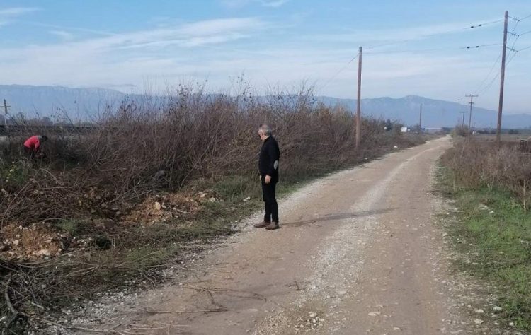 Ολοκληρώθηκε ο καθαρισμός στο παράπλευρο δίκτυο από το ύψος του Μεγαλοχωρίου έως τα Τρίκαλα