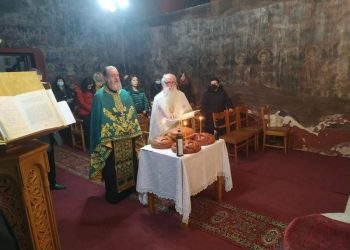 Ο Πανηγυρικός Εσπερινός του Αγίου Νικολάου στην Φαρκαδόνα