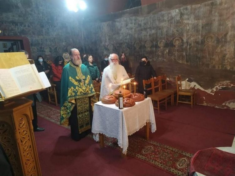 Ο Πανηγυρικός Εσπερινός του Αγίου Νικολάου στην Φαρκαδόνα