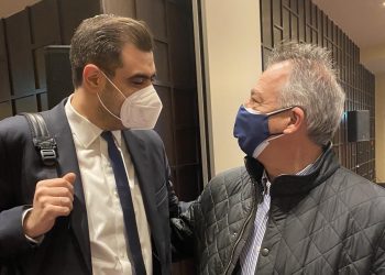 Στο πλευρό του Παύλου Μαρινάκη ο Χρήστος Μιχαλάκης
