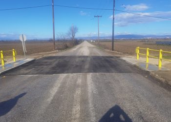 Αποκαταστάθηκε η κυκλοφορία στη γέφυρα του ποταμού Μέγα μετά τα Σερβωτά