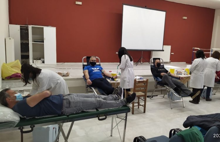 Πρότυπα αλληλεγγύης και μέσα στην πανδημία οι αιμοδότες του Παλαμά!