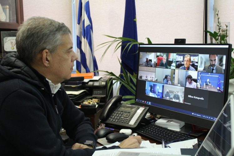 Σε πλήρη επιφυλακή ενόψει της κακοκαιρίας «Διομήδης» έθεσε ο Αγοραστός τον μηχανισμό της Περιφέρειας