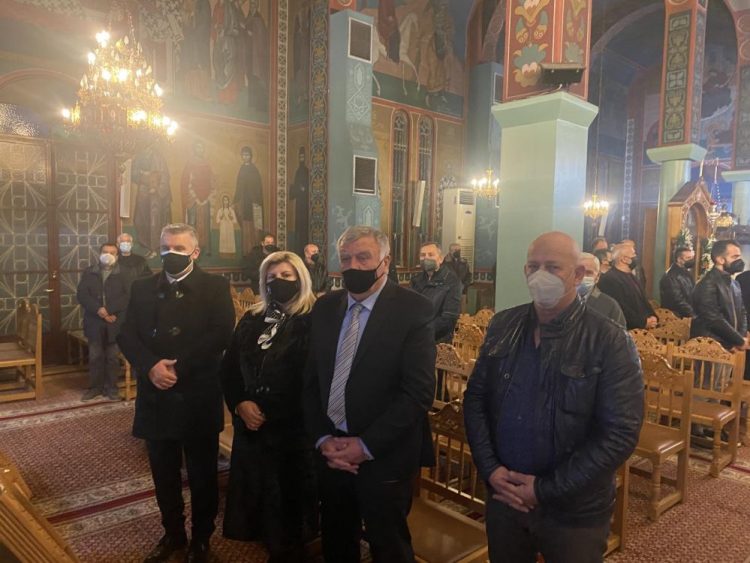 Αρχιερατικές ευχές στον εορτάζοντα Πρόεδρο ΠΕΔ Θεσσαλία