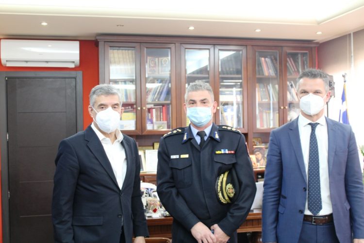Στον Περιφερειάρχη Θεσσαλίας  ο νέος Διοικητής της Πυροσβεστικής Υπηρεσίας Λάρισας