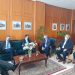Μαρινάκης και Κονταδάκης επισκέφθηκαν τον «Πρύτανη» της Αυτοδιοίκησης Χρήστο Μιχαλάκη