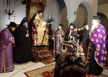 Ο Γ΄ Κατανυκτικός Εσπερινός στα Τρίκαλα
