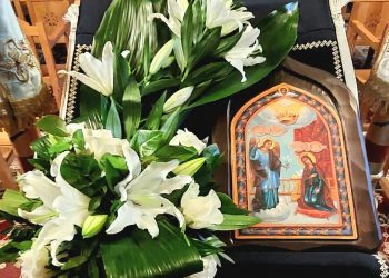 Το πρόγραμμα των Ιερών Ακολουθιών για την εορτή του Ευαγγελισμού στην Φαρκαδόνα