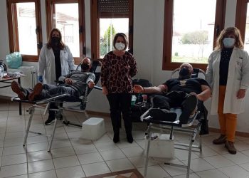 Με μεγάλη επιτυχία πραγματοποιήθηκε η εθελοντική αιμοδοσία στο Γριζάνο