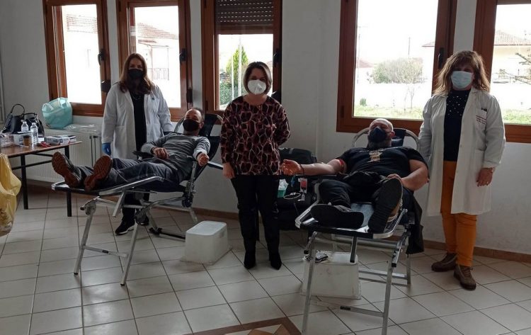 Με μεγάλη επιτυχία πραγματοποιήθηκε η εθελοντική αιμοδοσία στο Γριζάνο