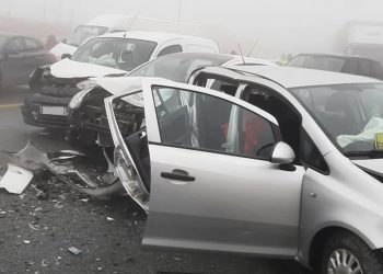 Καραμπόλα 50 αυτοκινήτων στην Εγνατία οδό -13 τραυματίες