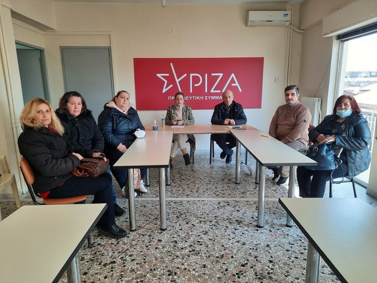 Ο ΣΥΡΙΖΑ-ΠΣ Τρικάλων με τους εργαζόμενους  ΄΄Βοήθεια στο σπίτι΄΄