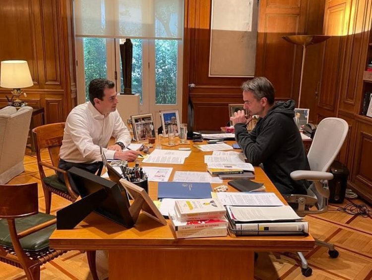 Με φόντο την ενεργειακή κρίση η συνάντηση  Σκρέκα – Μητσοτάκη