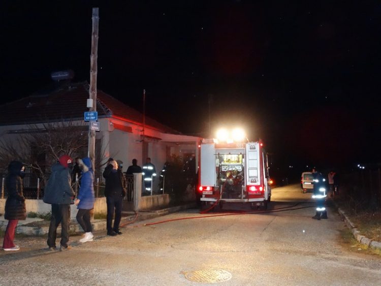 Νεκρός ηλικιωμένος μετά από πυρκαγιά στην οικία του στη Σωτήρα Τρικάλων