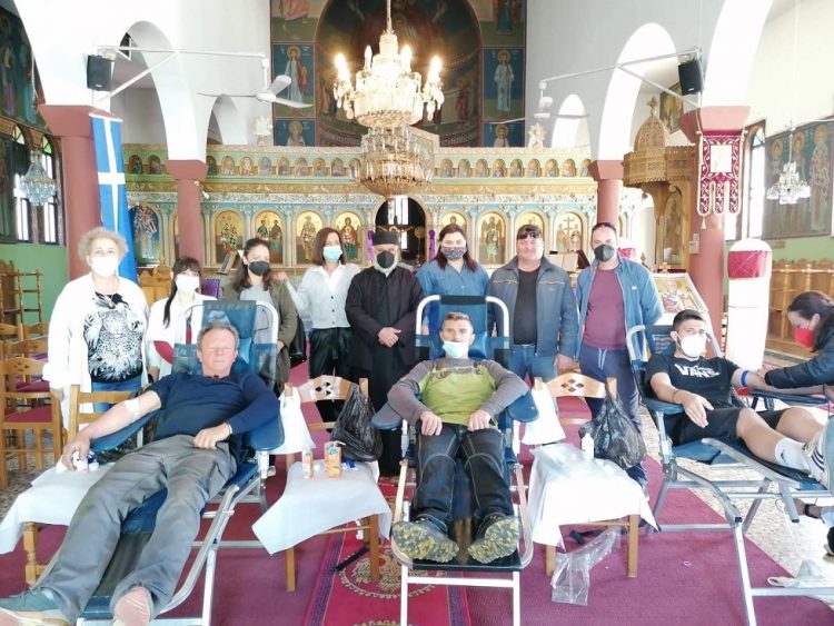 Με επιτυχία πραγματοποιήθηκε η εθελοντική αιμοδοσία στα Σερβωτά