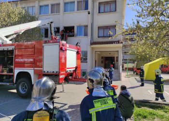 Μεγάλη άσκηση ετοιμότητας για σεισμό στη Λάρισα