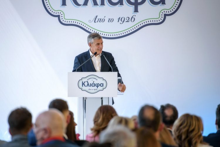 Με σεβασμό στην ιστορία και με το βλέμμα στο μέλλον τα εγκαίνια του νέου υπερσύγχρονου εργοστασίου ΚΛΙΑΦΑ