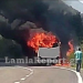 Φωτιά σε λεωφορείο με 30 προσκόπους στις στροφές του Μπράλου