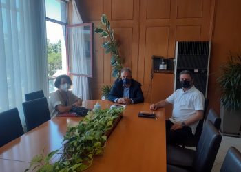 Συνάντηση Χρήστου Μιχαλάκη με τη Διοίκηση του Τμήματος Διαιτολογίας και Διατροφολογίας