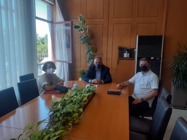Συνάντηση Χρήστου Μιχαλάκη με τη Διοίκηση του Τμήματος Διαιτολογίας και Διατροφολογίας
