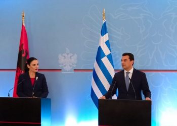 Επίσκεψη Σκρέκα στα Τίρανα: Παράγοντας περιφερειακής ασφάλειας και σταθερότητας, η συνεργασία Ελλάδας-Αλβανίας