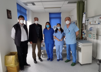 Επίσκεψη στο Γ.Ν. Τρικάλων από τον Διοικητή της 5ης Υ.Πε Θεσσαλίας και Στερεάς Ελλάδας κ. Φώτη Σερέτη