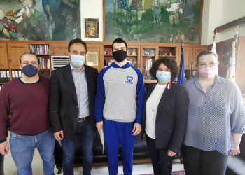 Επιβράβευση παγκόσμιας κλάσης τρικαλινού αθλητή από τον Δήμαρχο Τρικκαίων