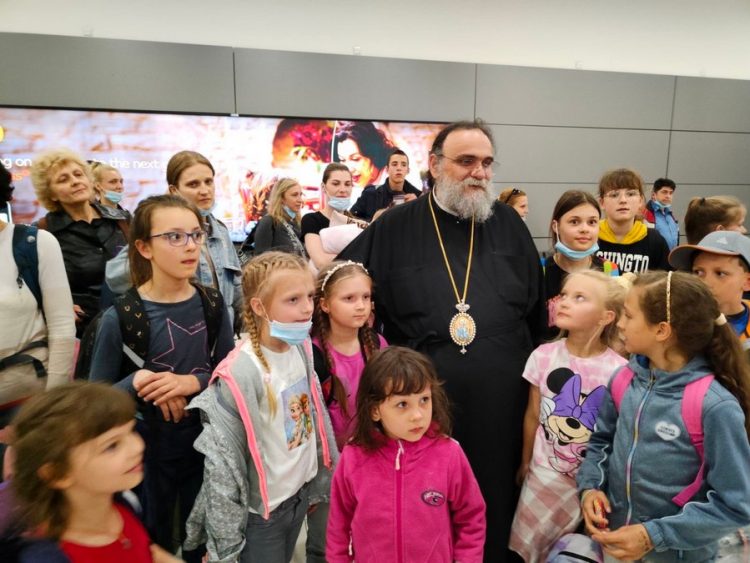 Πενήντα πέντε παιδιά από την Ουκρανία έφθασαν στην Κύπρο