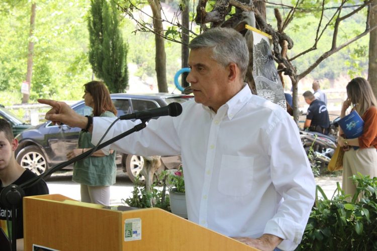 Κ. Αγοραστός από τη γέφυρα Κοράκου στον Αχελώο: «Ο Αχελώος είναι το μεγαλύτερο green deal έργο»