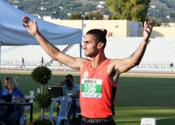 Μια ακόμη πρωτιά για τον Τρικαλινό Κώστα Νάκο στα 400 μ. με εμπόδια