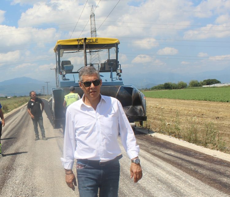 Αντιπλημμυρικά έργα και αποκατάσταση αγροτικών δρόμων στον Δήμο Παλαμά από την Περιφέρεια Θεσσαλίας