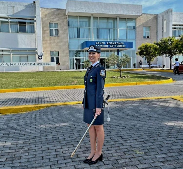 Νέα Αξιωματικός της Ελληνικής Αστυνομίας η Μαρία Σπήλιου από την Φαρκαδόνα