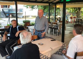 Σε εκλογική ετοιμότητα για τη μάχη… σταυρό-σταυρό ο Χρήστος Σιμορέλης