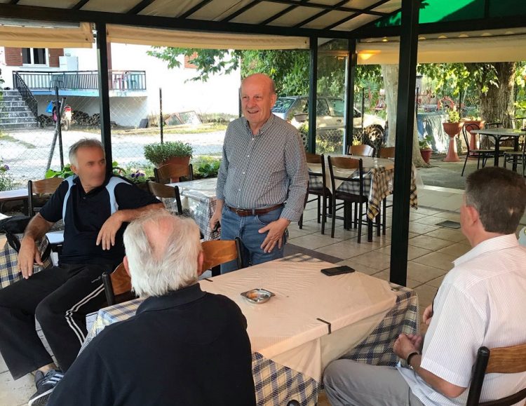 Σε εκλογική ετοιμότητα για τη μάχη… σταυρό-σταυρό ο Χρήστος Σιμορέλης
